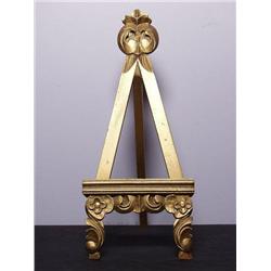 Spanish Gilt Wood Easel