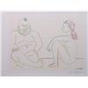 Image 2 : Picasso Lithograph - Two Figures