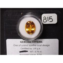 Natural Gemstones: Citrine