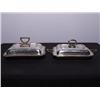 Image 2 : Two Silver Plate Entree Dishes