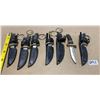 Image 1 : LOT OF 6 KEY CHAIN KNIVES