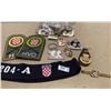 Image 1 : LOT OF 25 + MILITARY BADGES & PINS