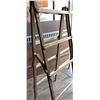 Image 2 : LARGE ANTIQUE WOODEN FOLD OUT DRYING RACK