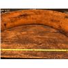Image 2 : ANTIQUE WOODEN GRAIN SCOOP SIDE TABLE