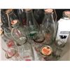 Image 2 : LOT OF 16 VINTAGE MILK BOTTLES W/ SILK SCREEN LABELS