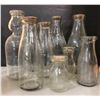 Image 1 : LOT OF 9 VARIOUS MILK / CREAM BOTTLES FROM THE TORONTO AREA