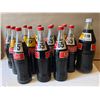 Image 1 : LOT OF 12 + 1 VINTAGE COKE BOTTLES - FULL