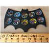 Image 1 : 1966 BATMAN COLLECTOR BUTTONS IN DISPLAY