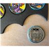 Image 2 : 1966 BATMAN COLLECTOR BUTTONS IN DISPLAY
