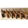 Image 1 : LOT OF 6 ANTIQUE WOOD PLANES - VARIOUS WIDTHS
