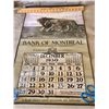 Image 1 : 1930 BANK OF MONTREAL CALENDAR