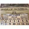 Image 2 : 1930 BANK OF MONTREAL CALENDAR