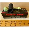 Image 2 : VINTAGE COFFIN COIN BANK
