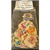 Image 1 : 100 + POSTAL STAMPS OF THE WORLD - USED