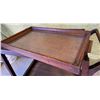 Image 2 : ANTIQUE DOUBLE TRAYED TEA WAGON