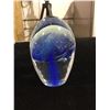 Image 2 : Hampstead Collection Handmade Glass Jellyfish Paperweight
