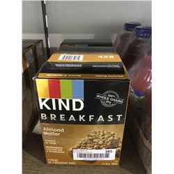 Kind Breakfast Almond Butter Breakfast Bars (200g) Lot of 4