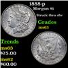 Image 1 : 1888-p Morgan Dollar $1 Grades Select Unc