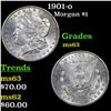 Image 1 : 1901-o Morgan Dollar $1 Grades Select Unc