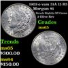 Image 1 : 1902-o vam 31A I3 R5 Morgan Dollar $1 Grades GEM Unc