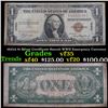 Image 1 : 1935A $1 Silver Certificate Hawaii WWII Emergency Currency Grades vf++