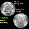 Image 1 : 1882-o Morgan Dollar $1 Grades Choice Unc