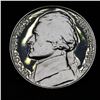 Image 8 : Proof ***Auction Highlight*** 1954 Proof Jefferson Nickel 5c Graded GEM++ Proof Deep Cameo By USCG (