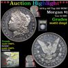 Image 1 : ***Auction Highlight*** 1878-p 8tf Top 100 Morgan Dollar $1 Graded Select Unc DMPL By USCG (fc)