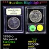 Image 1 : ***Auction Highlight*** 1896-o Morgan Dollar $1 Graded Select Unc By USCG (fc)