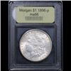 Image 2 : ***Auction Highlight*** 1896-p Morgan Dollar $1 Graded GEM+ Unc By USCG (fc)