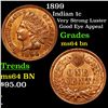 Image 1 : 1899 Indian Cent 1c Grades Choice Unc BN