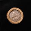Image 3 : Mixed small cents 1c orig shotgun roll, 1916-d Wheat Cent, 1889 Indian Cent other end, McDonalds Wra