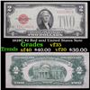 Image 1 : 1928G $2 Red seal United States Note Grades vf++