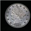 Image 2 : 1883 n/c Liberty Nickel 5c Grades Choice+ Unc