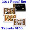 Image 1 : 2011 United States Mint Proof Set - 14 pc set