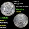 Image 1 : 1897-s Morgan Dollar $1 Grades Select Unc
