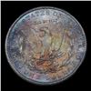 Image 3 : 1899-o Rainbow Toned Morgan Dollar $1 Grades Select+ Unc