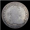 Image 2 : ***Auction Highlight*** 1807 Draped Bust Quarter 25c Graded vg+ By USCG (fc)