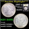 Image 1 : ***Auction Highlight*** 1897-o Morgan Dollar $1 Graded Select Unc By USCG (fc)