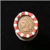 Image 2 : Indian 1c Shotgun Roll, 1909 end, KEY date 's' mint on the other, Wow!
