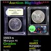 Image 1 : ***Auction Highlight*** 1883-s Morgan Dollar $1 Graded Select Unc By USCG (fc)