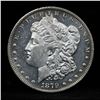 Image 2 : ***Auction Highlight*** 1879-p Morgan Dollar $1 Graded Choice Unc DMPL By USCG (fc)