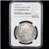 Image 2 : NGC 1878-s Mint error Morgan Dollar $1 Graded au58 By NGC