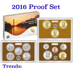 2016 United States Mint Proof Set - 13 Pieces!