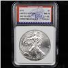 Image 2 : 2015 Eagle, Limited Edition Christmas Eagle. 1st Day of Issue Silver Eagle Dollar $1 by IGS