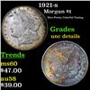 Image 1 : 1921-s Morgan Dollar $1 Grades Unc Details