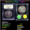 Image 1 : ***Auction Highlight*** 1884-s Morgan Dollar $1 Graded Select+ Unc By USCG (fc)