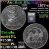Image 1 : ***Auction Highlight*** 1877-s Seated Half Dollar 50c Graded Select Unc+ PL By USCG (fc)