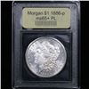 Image 4 : ***Auction Highlight*** 1886-p Morgan Dollar $1 Graded GEM+ PL By USCG (fc)