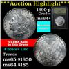 Image 1 : ***Auction Highlight*** 1890-p Morgan Dollar $1 Graded Choice+ Unc By USCG (fc)